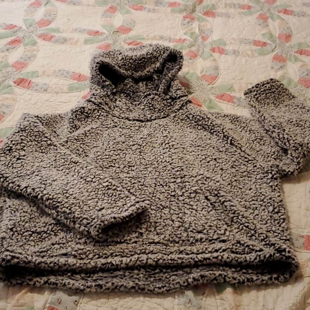 Vs pink warm grey top